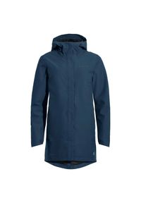 Vaude - Parka damska z kapturem VAUDE Cyclist II. Typ kołnierza: kaptur. Kolor: niebieski. Materiał: puch. Sport: turystyka piesza #1