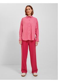 JJXX Spodnie materiałowe 12200674 Różowy Regular Fit. Kolor: różowy. Materiał: syntetyk #2