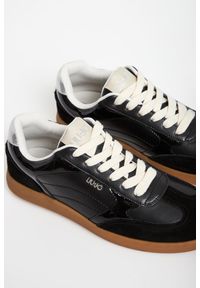 Liu Jo - Sneakersy damskie skórzane LIU JO. Materiał: skóra