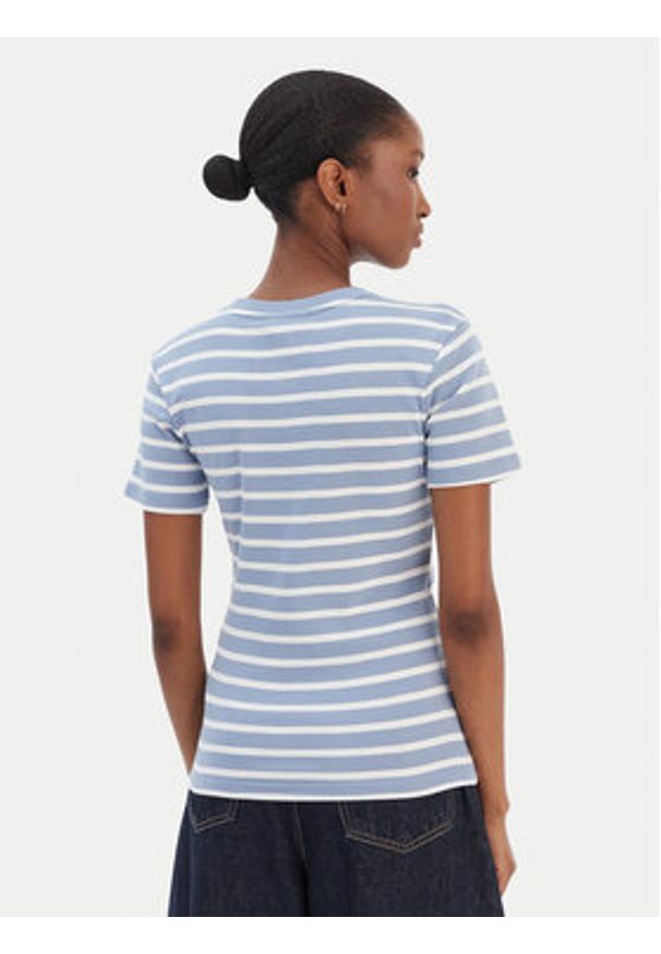 TOMMY HILFIGER - Tommy Hilfiger T-Shirt New Cody WW0WW40587 Błękitny Slim Fit. Kolor: niebieski. Materiał: bawełna