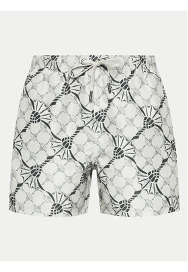JOOP! Szorty kąpielowe Babados 30041400 Écru Regular Fit. Materiał: syntetyk