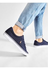 Polo Ralph Lauren Tenisówki Sayer 816749369002 Granatowy. Kolor: niebieski. Materiał: materiał #1