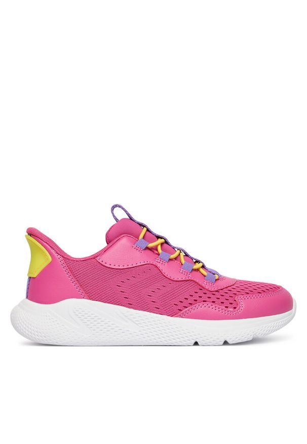 Sneakersy Geox. Kolor: różowy