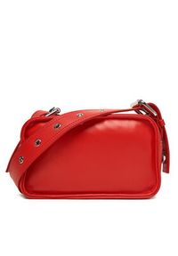 Patrizia Pepe Torebka 2B0153/L113-R626 Czerwony. Kolor: czerwony. Materiał: skórzane