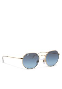 Ray-Ban Okulary przeciwsłoneczne 0RJ9565S 223/V1 Złoty. Kolor: złoty