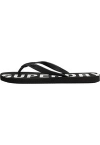 Japonki plażowe męskie Superdry Code Essential Flip Flop. Okazja: na plażę. Kolor: czarny #1