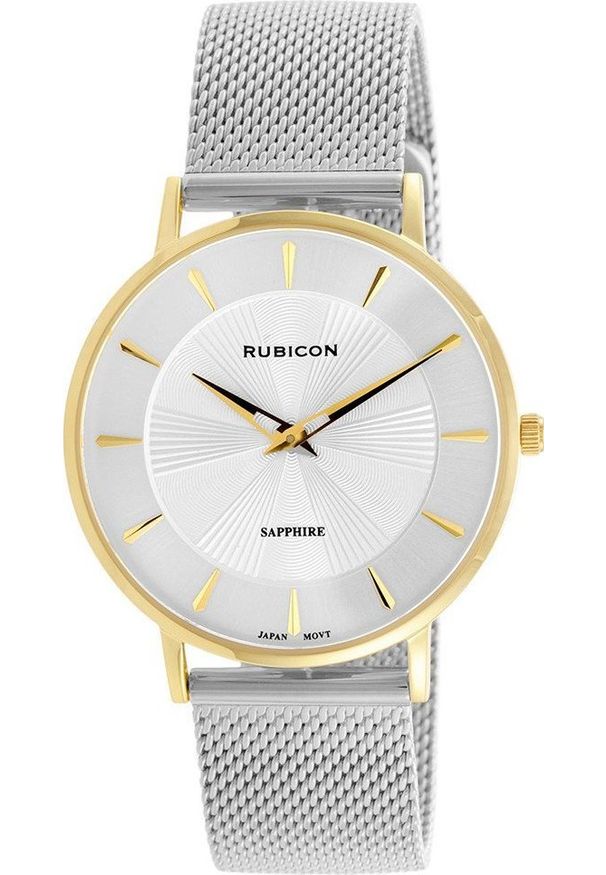 Zegarek Rubicon Zegarek damski Rubicon RBN035 srebrny. Kolor: srebrny