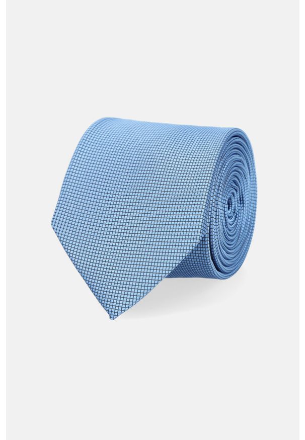 Lancerto - Krawat Niebieski. Kolor: niebieski. Materiał: mikrofibra