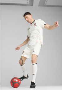 Puma - Męskie szorty Portugalia 2025 PUMA White Black. Kolor: biały, wielokolorowy, czarny