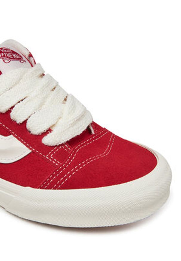 Vans Tenisówki Knu Skool VN000D75BOP1 Czerwony. Kolor: czerwony. Materiał: zamsz, skóra