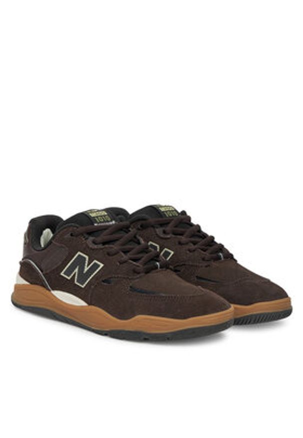 New Balance Sneakersy NM1010BN Brązowy. Kolor: brązowy. Materiał: skóra