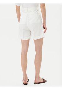 TOMMY HILFIGER - Tommy Hilfiger Szorty materiałowe WW0WW47213 Écru Regular Fit. Kolor: kremowy. Materiał: syntetyk #2