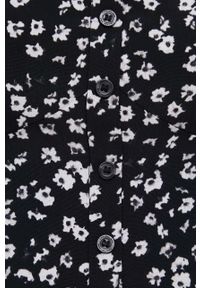 Calvin Klein Jeans sukienka J20J218848.PPYY kolor czarny mini rozkloszowana. Kolor: czarny. Materiał: tkanina. Typ sukienki: rozkloszowane. Długość: mini #3