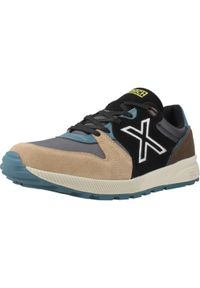 Munich - Buty MUNICH 4151082M Wielokolorowy. Kolor: wielokolorowy. Materiał: skóra, tkanina. Sport: turystyka piesza #1