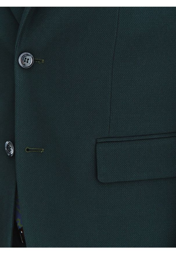 Pako Lorente - PAKO LORENTE – Zielony garnitur męski. Kolor: zielony. Materiał: wiskoza, poliester, elastan