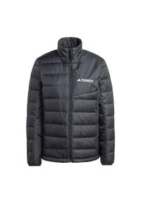 Adidas - Kurtka Terrex Multi Light Down. Kolor: czarny. Materiał: materiał, puch. Sport: turystyka piesza