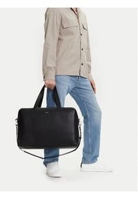 Calvin Klein Torba Ck Premium Leather Weekender K50K512931 Czarny. Kolor: czarny. Materiał: skóra