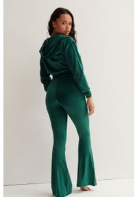 Undiz Spodnie damski kolor zielony. Stan: podwyższony. Kolor: zielony #3