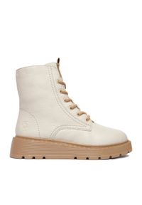 Rieker Trzewiki CEO-70404-80 Beżowy. Kolor: beżowy. Materiał: skóra #1