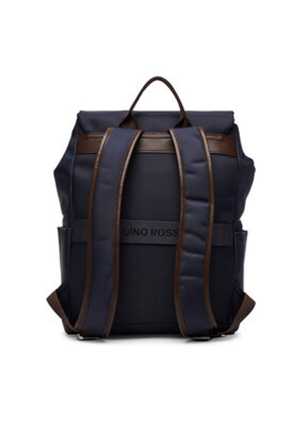 Gino Rossi Plecak 06A10818-1 Granatowy. Kolor: niebieski. Materiał: poliester