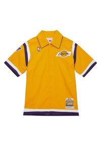 Mitchell & Ness - Koszulka strzelecka Los Angeles Lakers Authentic Shaquille O'Neal Shooting 1996/. Kolor: żółty. Sport: koszykówka #1