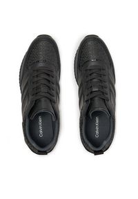 Calvin Klein Sneakersy Low Top Lace Up Mono HM0HM01499 Czarny. Kolor: czarny #3