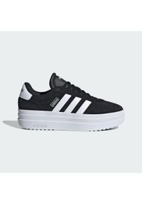 Adidas - Buty VL Court Bold. Kolor: czarny, biały, wielokolorowy. Obcas: na platformie