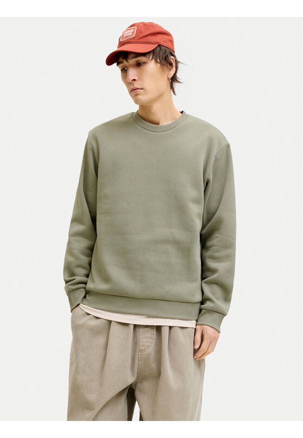 Jack & Jones Bluza Soho 12278791 Zielony Regular Fit. Kolor: zielony. Materiał: bawełna