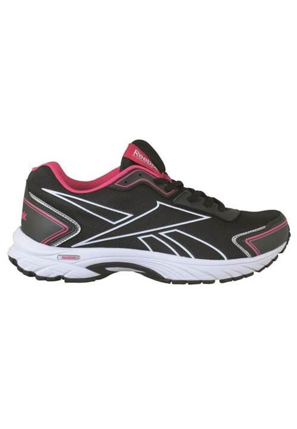 Buty do biegania damskie Reebok Triplehall Running. Zapięcie: sznurówki. Kolor: czarny, szary, biały, wielokolorowy. Materiał: syntetyk, materiał. Szerokość cholewki: normalna. Sport: bieganie