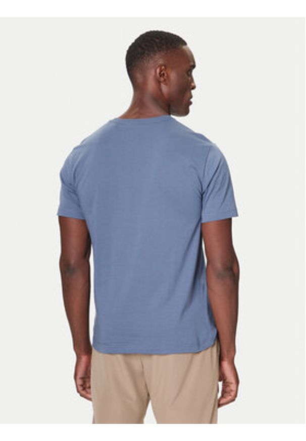 GANT - Gant T-Shirt 2004080 Niebieski Regular Fit. Kolor: niebieski. Materiał: bawełna