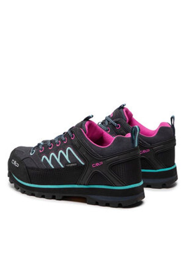CMP Trekkingi Moon Low Wmn Trekking Shoe Wp 31Q4786 Czarny. Kolor: czarny. Materiał: zamsz, skóra