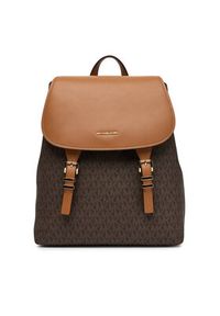 MICHAEL Michael Kors Plecak Quinn 30T5GQNB2B Brązowy. Kolor: brązowy. Materiał: skóra #4