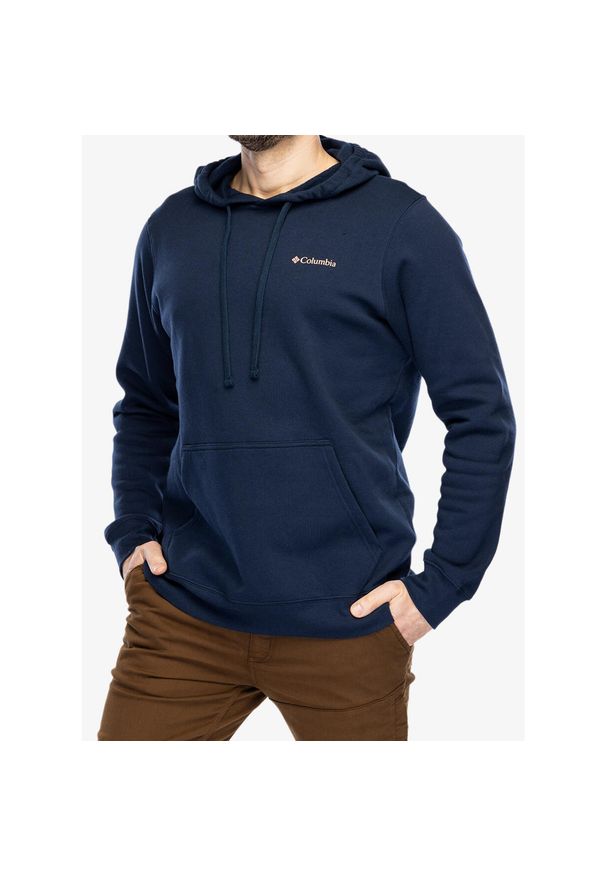 columbia - Bluza z kapturem Columbia Trek Graphic Hoodie - collegiate navy/mountain air XXL. Typ kołnierza: kaptur. Kolor: niebieski. Styl: sportowy. Sport: turystyka piesza
