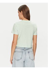 Guess T-Shirt V2YI06 K8HM0 Zielony Regular Fit. Kolor: zielony. Materiał: bawełna #4