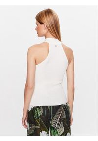 Guess Sweter Shayna W2BR66 Z2YK2 Beżowy Slim Fit. Kolor: beżowy. Materiał: wiskoza