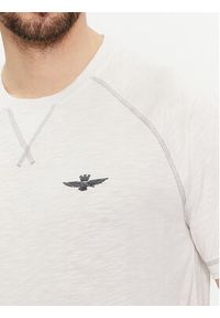 Aeronautica Militare T-Shirt 241TS2199J628 Biały Regular Fit. Kolor: biały. Materiał: bawełna #5