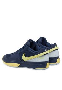 Nike Buty do koszykówki Ja 1 FQ4796 402 Granatowy. Kolor: niebieski. Materiał: materiał. Sport: koszykówka