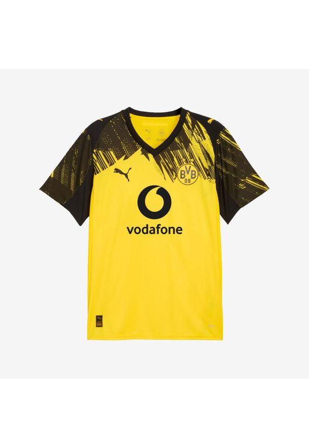 Oficjalna koszulka piłkarska Puma Borussia Dortmund 25/26 domowa. Materiał: materiał. Sport: piłka nożna