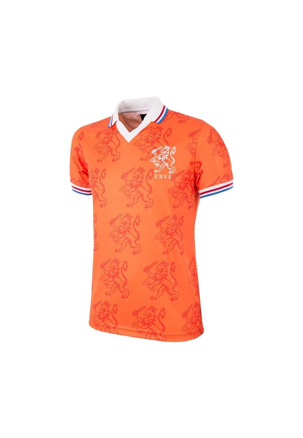 COPA FOOTBALL - Retro koszulka piłkarska Holandia – Mistrzostwa Świata 1994. Kolor: żółty, pomarańczowy, wielokolorowy. Sport: piłka nożna