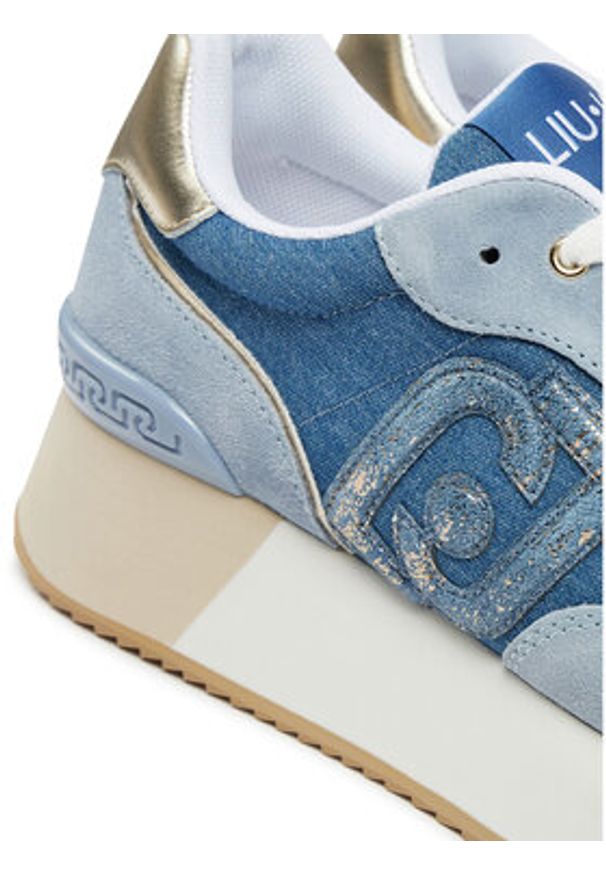 Liu Jo Sneakersy BA5035 PX079 Niebieski. Kolor: niebieski. Materiał: materiał
