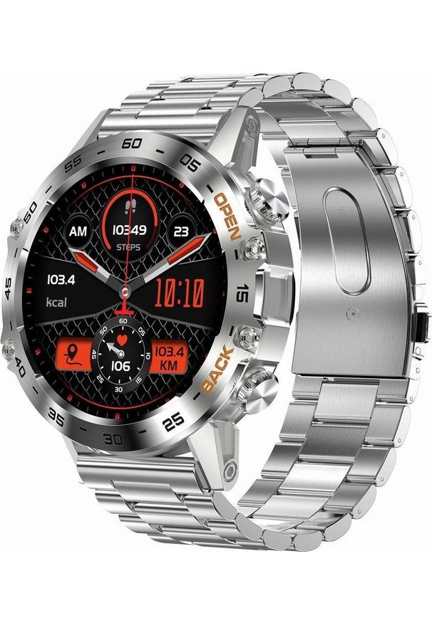 Smartwatch Gravity SMARTWATCH MĘSKI Gravity GT9-3 - WYKONYWANIE POŁĄCZEŃ, CIŚNIENIOMIERZ (sg021c). Rodzaj zegarka: smartwatch