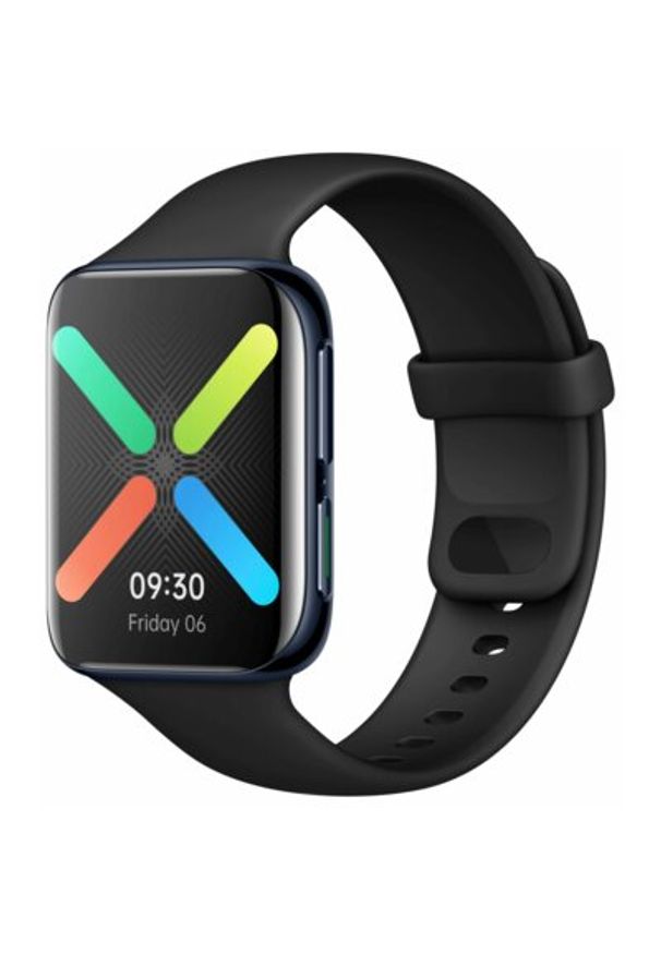 Smartwatch OPPO Watch 46mm LTE Czarny. Rodzaj zegarka: smartwatch. Kolor: czarny. Materiał: guma. Styl: elegancki