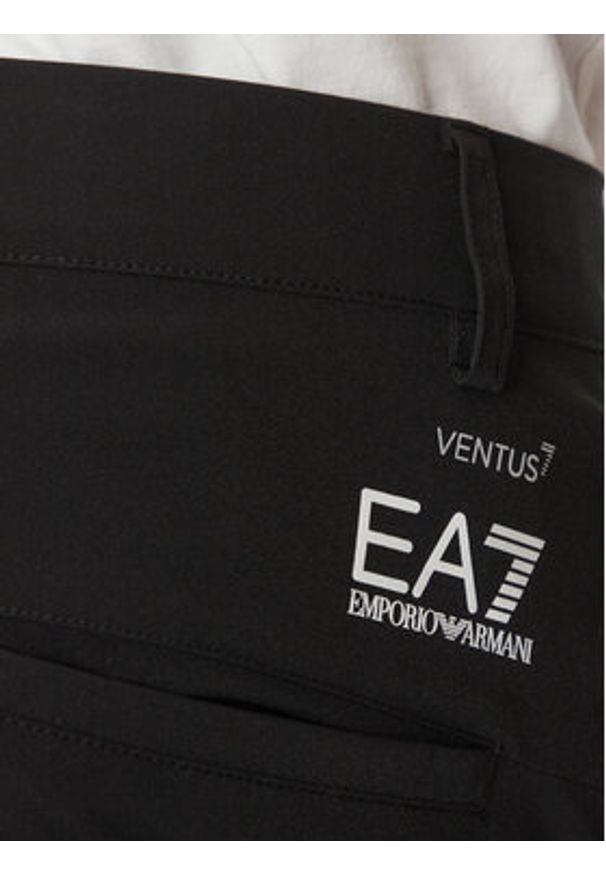 EA7 Emporio Armani Spodnie materiałowe 7M000509 AF14589 UC001 Czarny Slim Fit. Kolor: czarny. Materiał: syntetyk