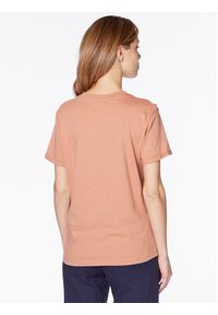 Roxy T-Shirt Noon Ocean ERJZT05490 Pomarańczowy Regular Fit. Kolor: pomarańczowy. Materiał: bawełna #3