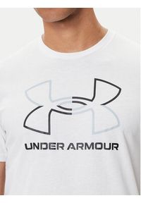 Under Armour T-Shirt Ua Gl Foundation Update Ss 1382915 Biały Loose Fit. Kolor: biały. Materiał: bawełna