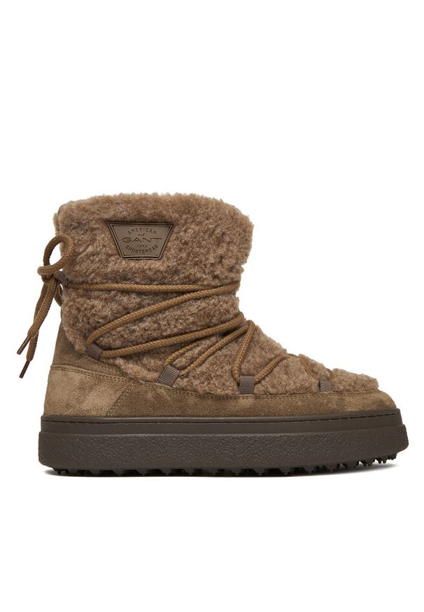 GANT - Śniegowce Gant. Kolor: brązowy