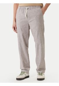 Tommy Jeans Spodnie materiałowe Sonny DM0DM22820 Beżowy Slim Fit. Kolor: beżowy. Materiał: bawełna #1