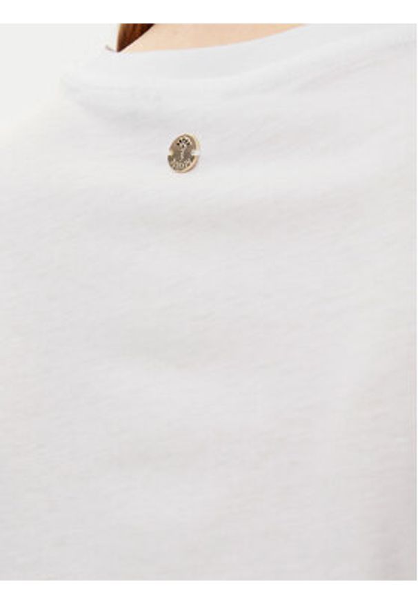 JOOP! T-Shirt 58 252JE58Tolu 30046238 Biały Slim Fit. Kolor: biały. Materiał: bawełna
