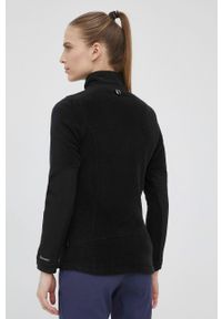 Viking bluza sportowa Dakota damska kolor czarny gładka. Kolor: czarny. Materiał: polar, materiał, dzianina. Wzór: gładki. Styl: sportowy #2