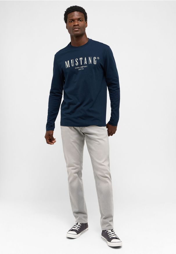 Mustang - Męskie Spodnie Jeansowe MUSTANG Oregon Slim K Denim Grey 1015545 4500 202